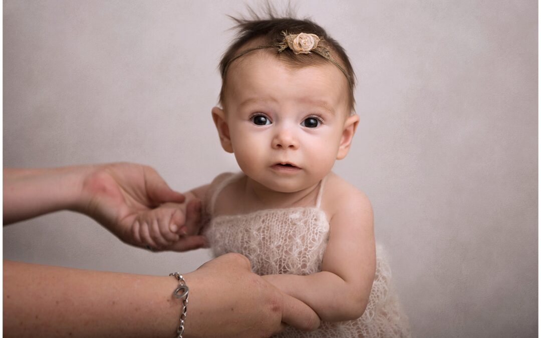 Babyfotografering Maya 3 månader