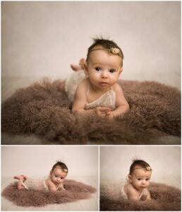 Babyfotograf 3 månaders flicka Kristianstad Lund Hässleholm Hörby