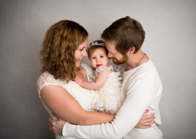 Familjefotografering i studio i Kristianstad nära Hässleholm