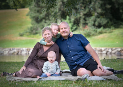 Familjefotografering på Maltesholms slott Skåne