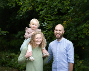 Lekfull familjefotografering på Maltesholms slott i Kristianstad