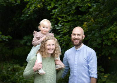 Lekfull familjefotografering på Maltesholms slott i Kristianstad